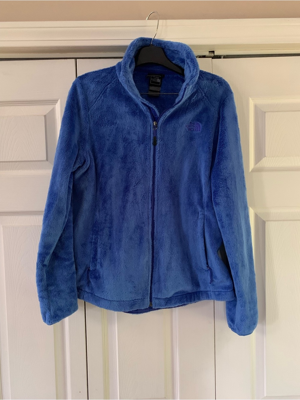 The North Face juniors size medium Blue Fleece Jacket